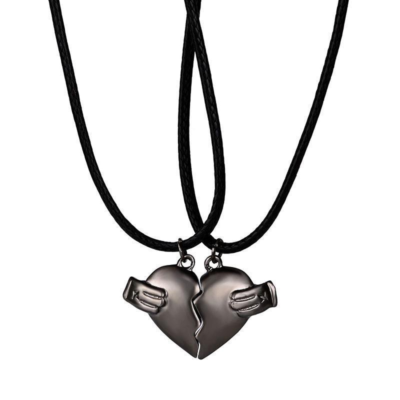 Creative Magnet Love Necklace Jewelry For Valentine's Day