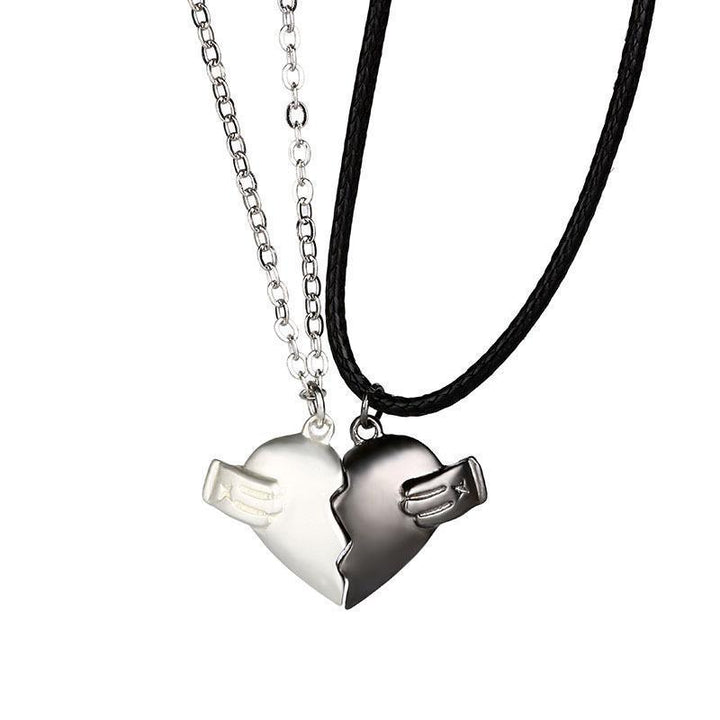 Creative Magnet Love Necklace Jewelry For Valentine's Day