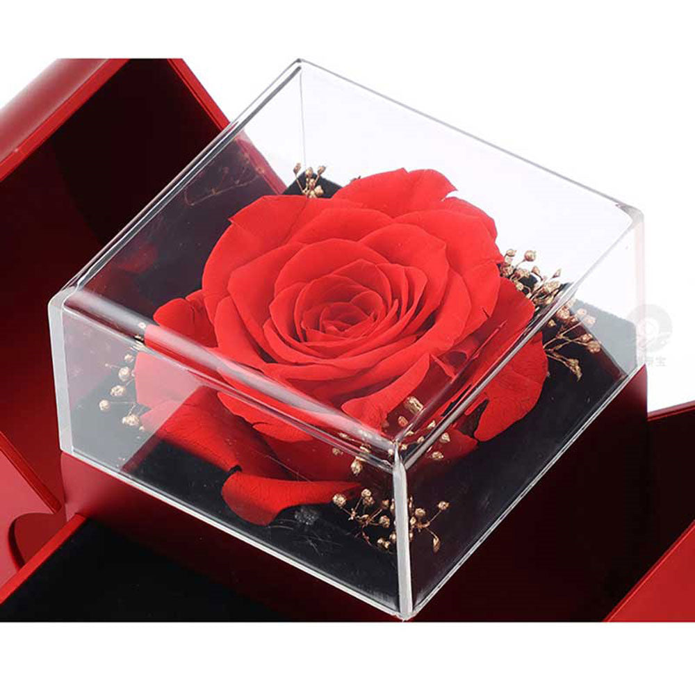 Fashion Jewelry Box Red Apple Valentine's Day Gifts